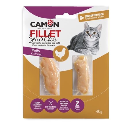 חטיף פילה עוף לחתול - קמון