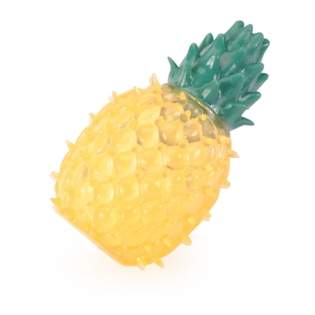 צעצוע מצפצף לכלב בצורת אננס