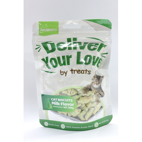 ביסקוויט לחתולים בטעם חלב