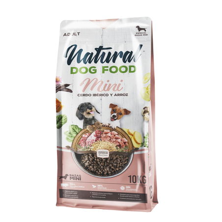 נטורל לכלב גזע קטן על בסיס חזיר ועגל - 10 קילו