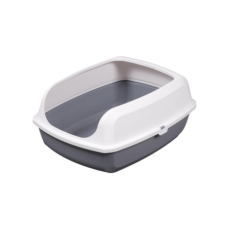 שירותים פתוחים + כף לניקוי החול  56X42X23.5 ס