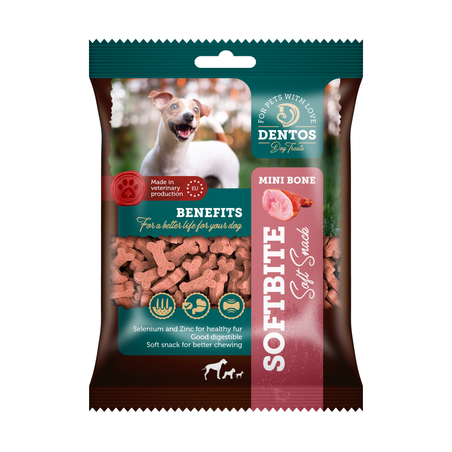 חטיפי אילוף רכים - דנטוס חטיף חזיר לכלב