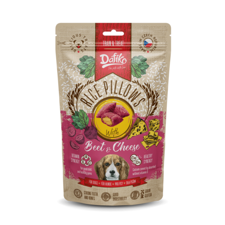 דנטוס כריות לכלבים גבינה וסלק