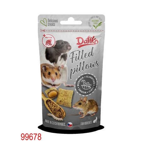 דפיקו למכרסמים חטיף כריות זחלים 40 גרם