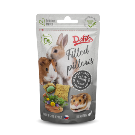 דפיקו למכרסמים חטיף כריות עשבים 40 גרם