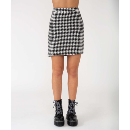 MINI LATHER SKIRT
