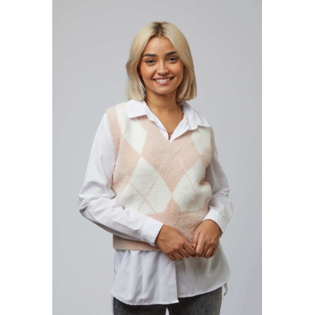 ISABEL VEST PINK