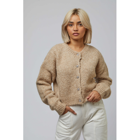 VIOLA CARDIGAN STONE