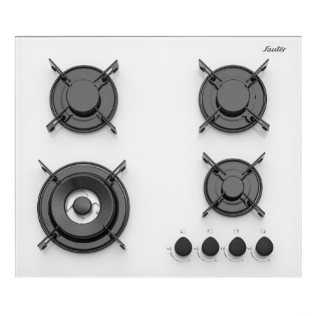 כיריים זכוכית 4 להבות דגם SHG6020W סאוטר SAUTER