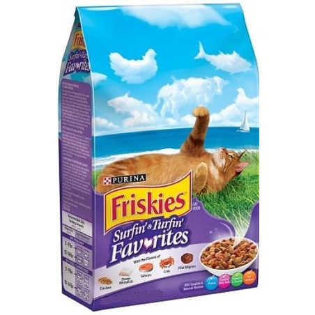 פריסקיז מעדני החתול Friskies (סגול) 7.26 ק