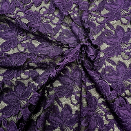 תחרה לייקרה צבע חציל