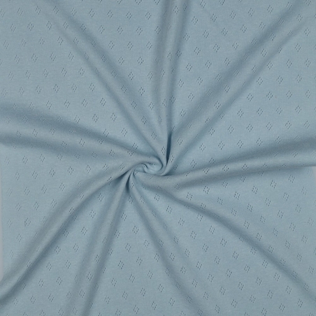 סריג פוינטל צבע תכלת