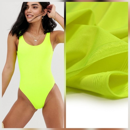 לייקרה בגד ים עם ברק צהוב זרחני sumatra