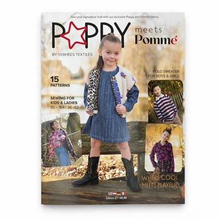 חוברת גזרות לנשים ולילדים של פופי poppy