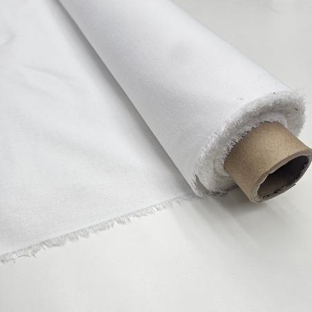 פליזלין בד גרמני חזק במיוחד צבע לבן