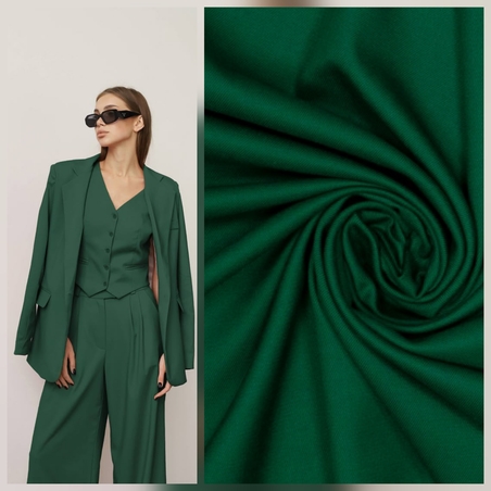 אריג במבוק צבע ירוק בקבוק