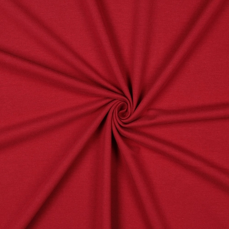 בד פוטר אורגני צבע בורדו