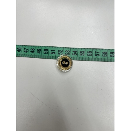 חבילה של 8 יחידות כפתור זהב דגם 7