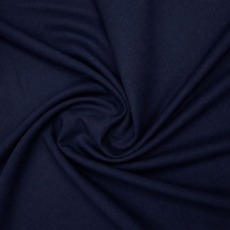 אריג פולי ויסקוזה צבע כחול כהה דגם פירנצה