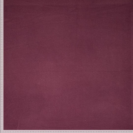 סריג ריב מוברש צבע בורדו יין