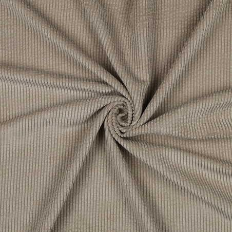 אריג קורדרוי באבלס צבע בז