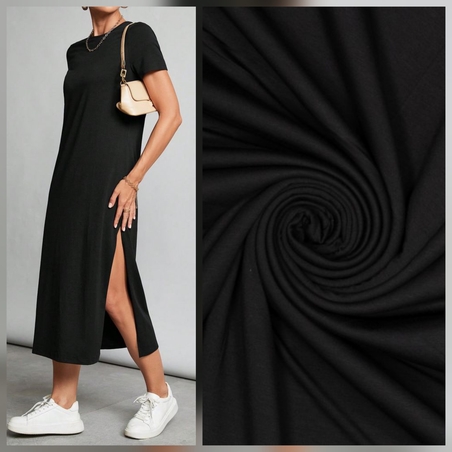 טריקו במבוק צבע שחור