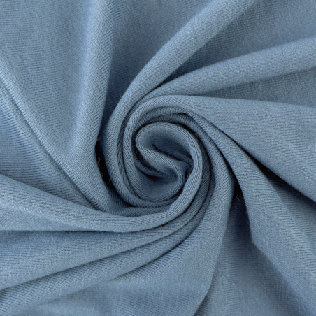 טריקו ויסקוזה צבע כחול גינס בהיר