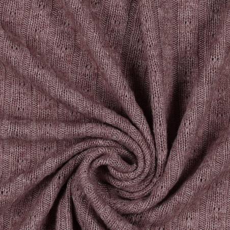 סריג צמות צבע ורוד עתיק