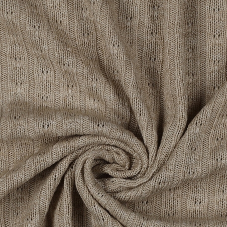 סריג צמות צבע חול