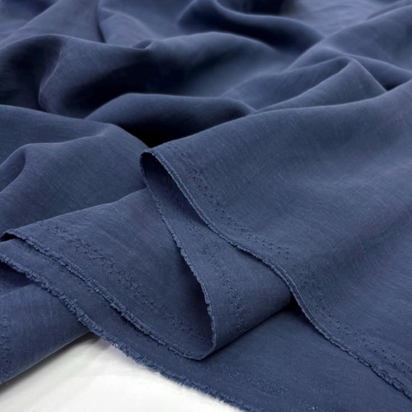 אריג טנסל צבע כחול לילה