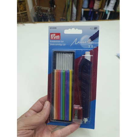 גיר סימון עם מחסנית צבעוני של prym