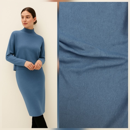 ג'רסי צבע כחול גינס