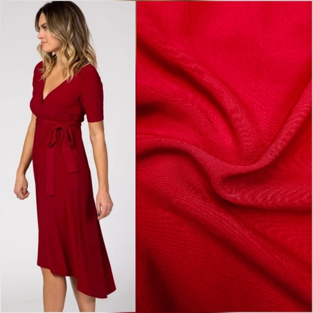 אריג ויסקוזה צבע בורדו יין