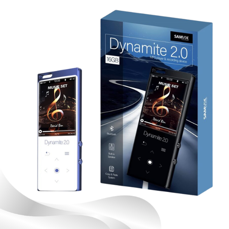 נגן MP3 כשר סאמויקס דיינומייט 2.0 - Samvix Dynamite 16GB
