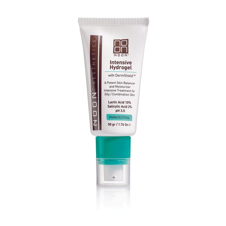 אמולסיה מאזנת לעור שמן Intensive Hydrogel של NOON Aesthetics בקליניקת HBeauty נתניה