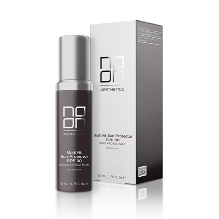 מגן שמש ויטמינים MultiVit Sun Protector 50ml של NOON Aesthetics בקליניקת HBeauty נתניה