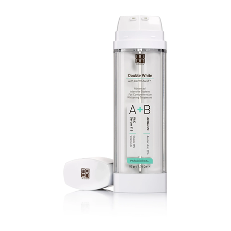 מארז הבהרה דו-שלבי Double White של NOON Aesthetics בקליניקת HBeauty נתניה