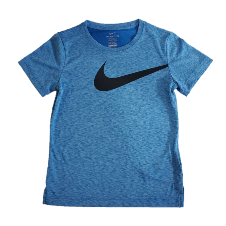 חולצת NIKE דרייפיט תכלת סימון וי בכחול