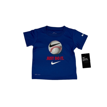 חולצת NIKE דרייפיט כחול ים בייסבול
