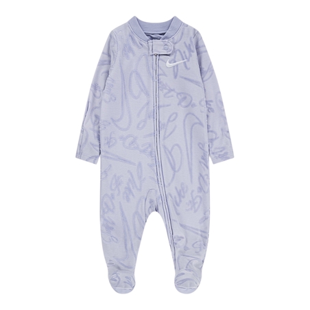 אוברול NIKE סגול בהיר שרוולים ארוכים הדפסי לוגו בסגול לאורכו