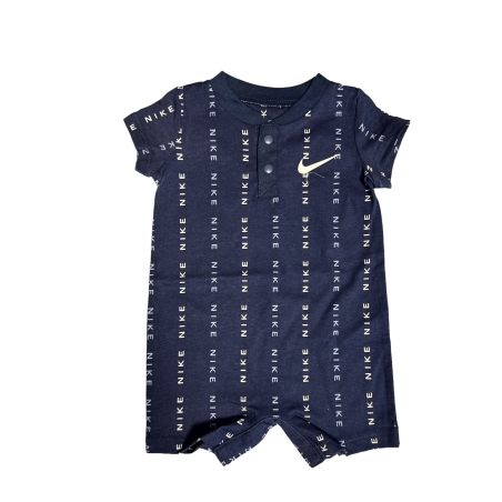 אוברול NIKE כחול כהה כפתורים מקדימה לוגו לאורכו בקטן