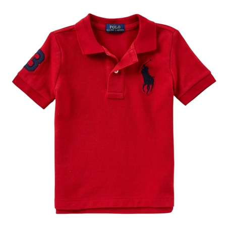 חולצת פולו Ralph Lauren ג'רזי אדומה