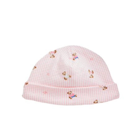 כובע לתינוק/ת Ralph lauren דובי ורוד בייבי