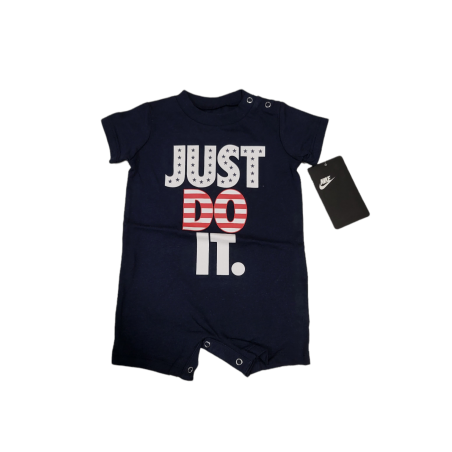 אוברול NIKE כחול קצר JUST DO IT צבעי אמריקה