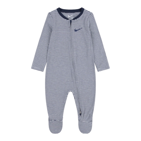 אוברול NIKE קליל ודק מבד ויסקוזה כחול לבן ארוך פסים