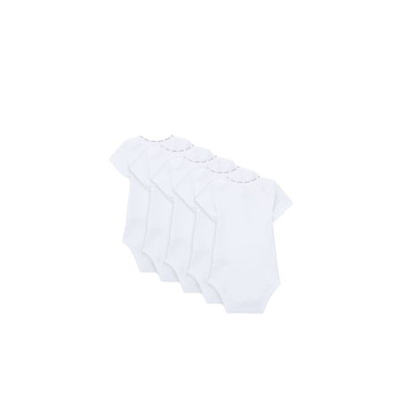 מארז 5 בגדי גוף Calvin Klein לבן קלאסי