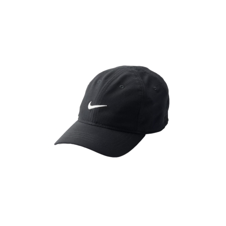כובע מצחייה NIKE שחור סימון לוגו מקדימה בלבן מידה 12-24 חודשים
