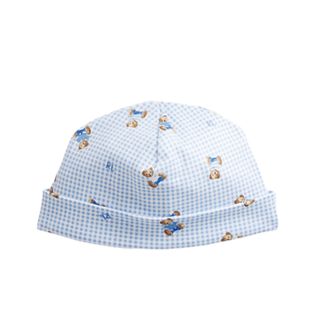 כובע לתינוק/ת Ralph lauren דובי תכלת
