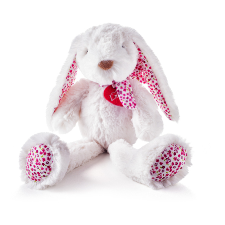 בובה רכה - אלה הארנבת הלבנה (38 ס