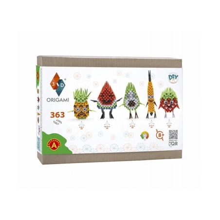 אוריגמי 3D - מארז פירות